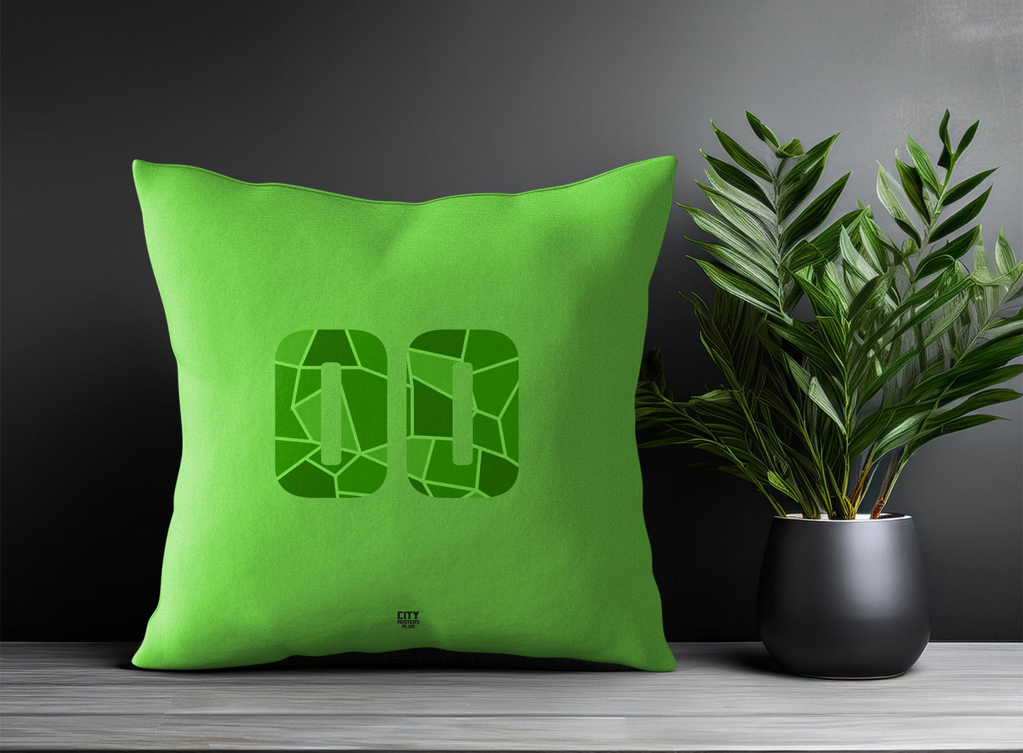 00 Number Pillow Case (Liril Green)