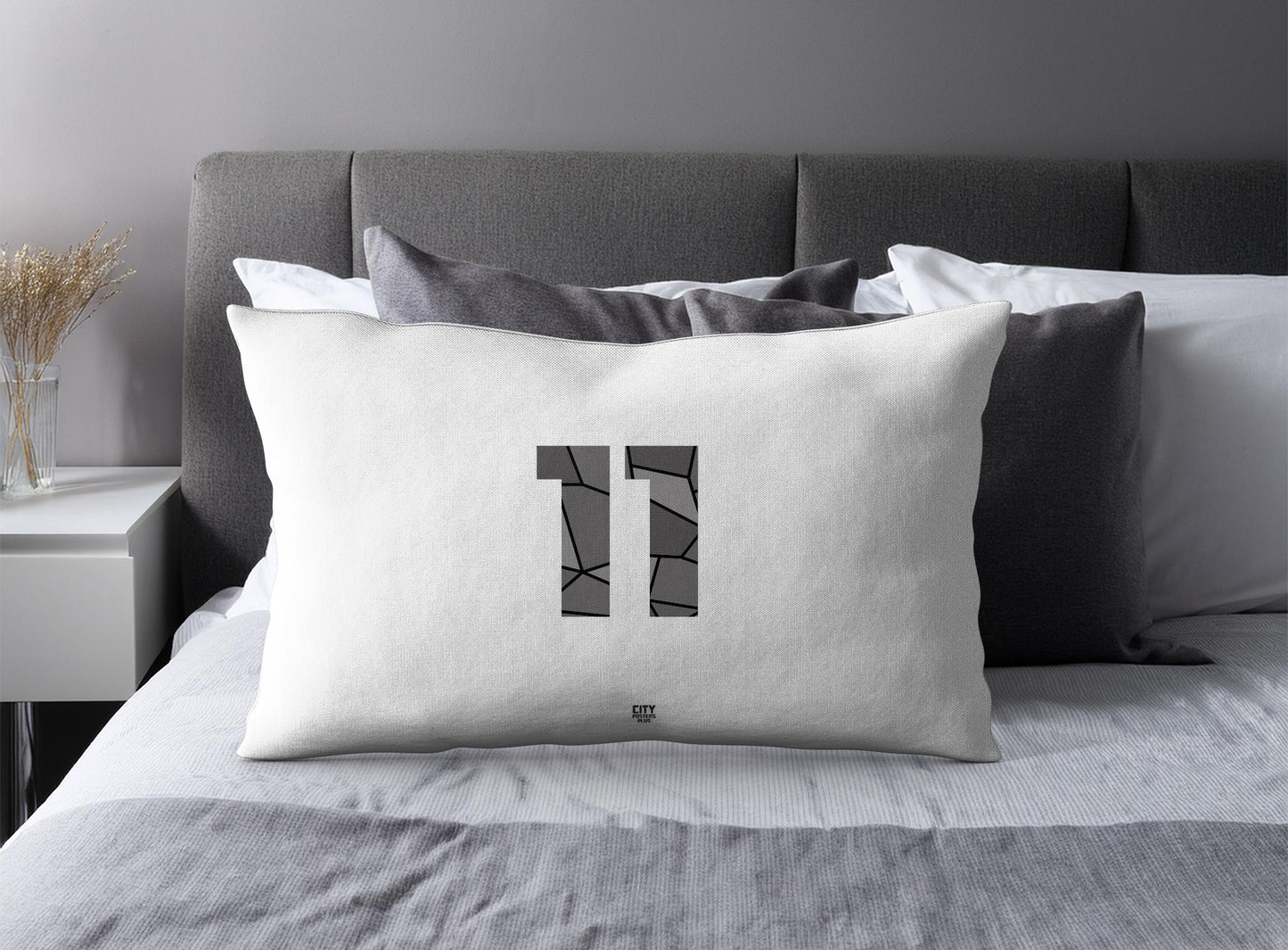 11 Number Pillow Case (White)