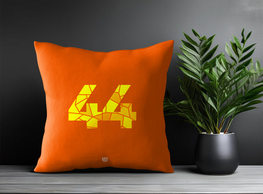 44 Number Pillow Case (Orange)