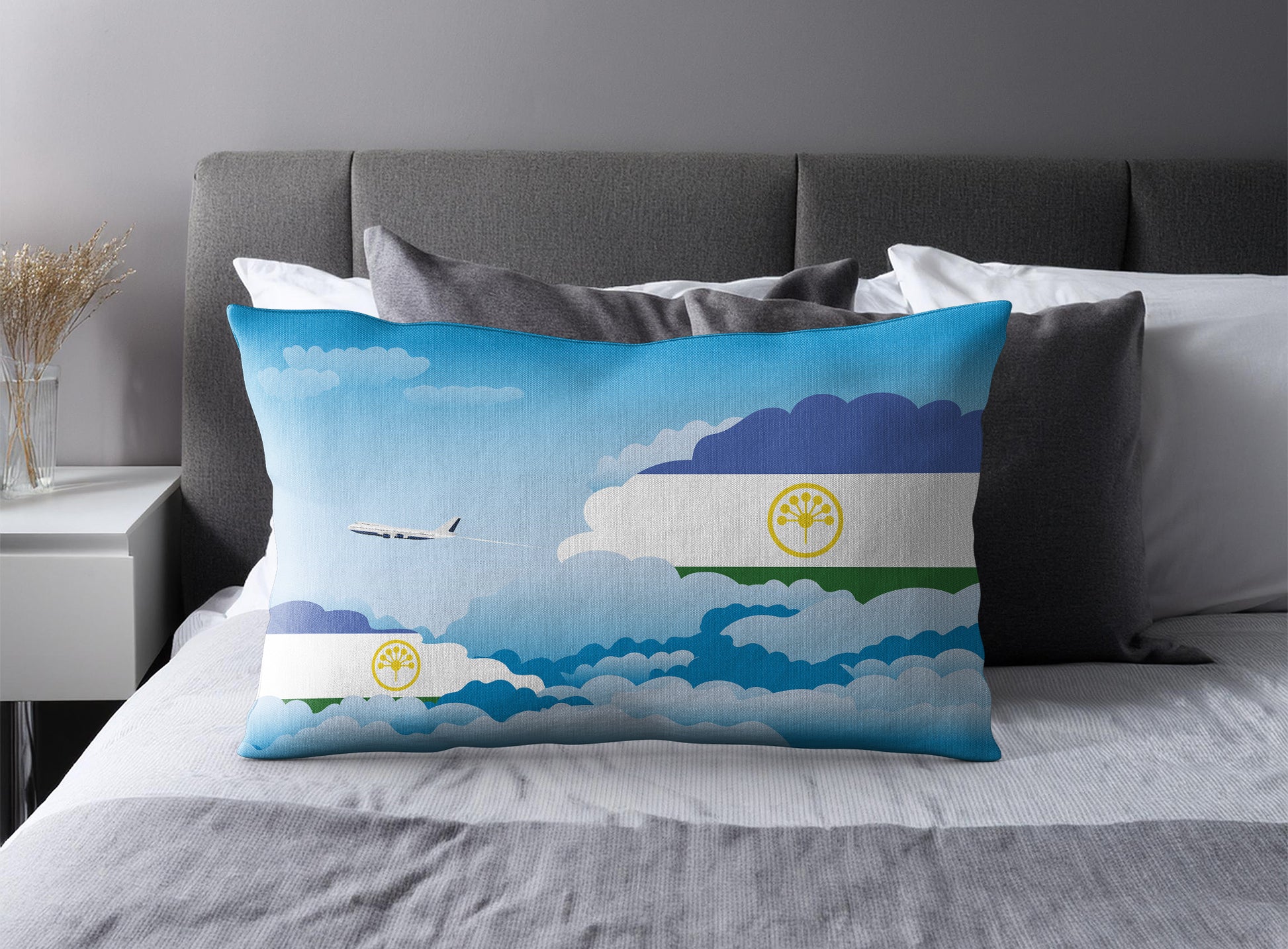 Bashkortostan Day Clouds Pillow Case