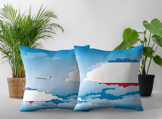 Crimea Day Clouds Pillow Case