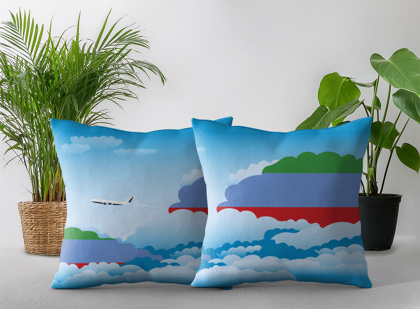 Dagestan Day Clouds Pillow Case