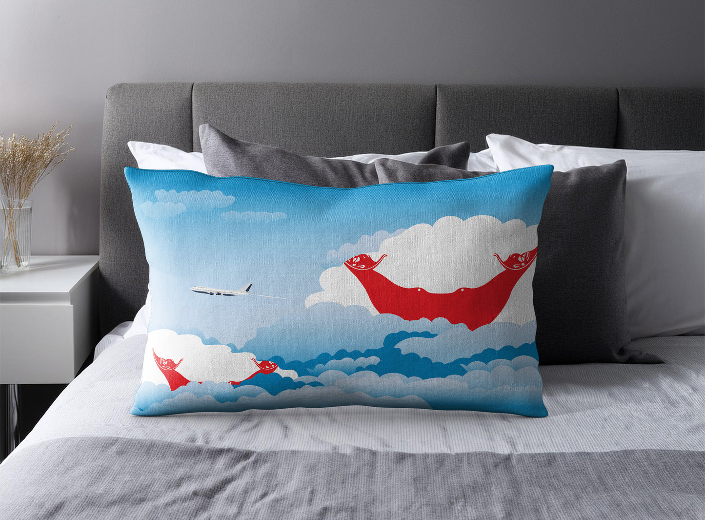 Easter Island Rapa Nui Day Clouds Pillow Case