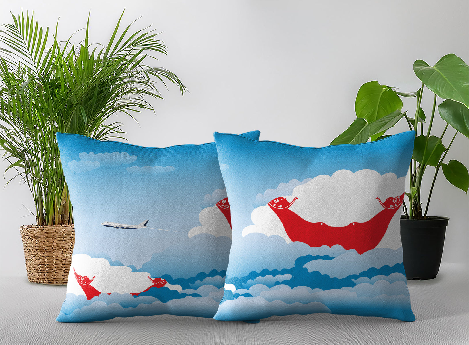 Easter Island Rapa Nui Day Clouds Pillow Case