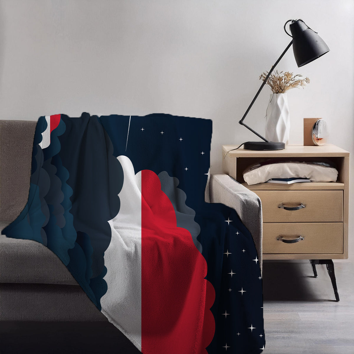 Monaco Night Clouds Blanket Throw
