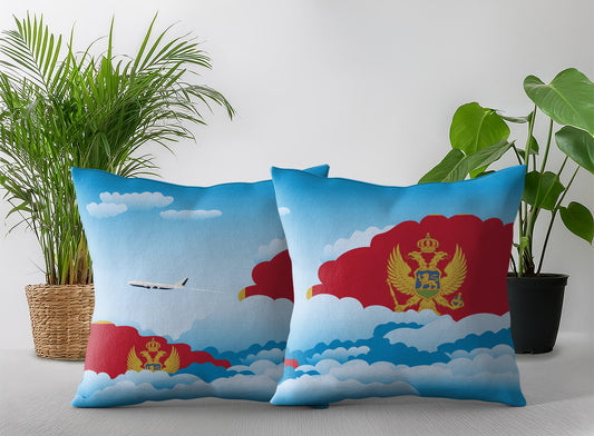 Montenegro Day Clouds Pillow Case