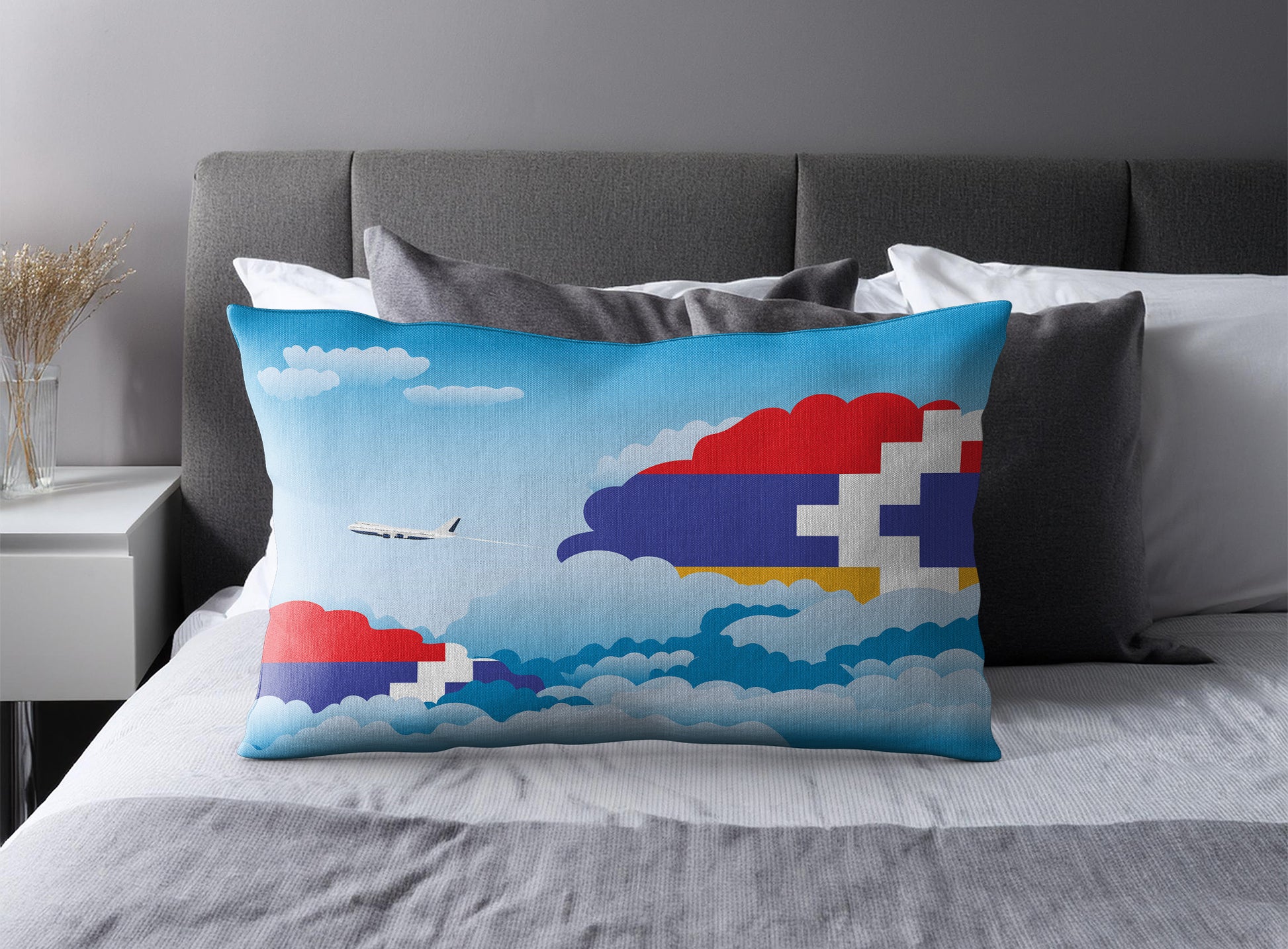 Nagorno Karabakh Republic Day Clouds Pillow Case