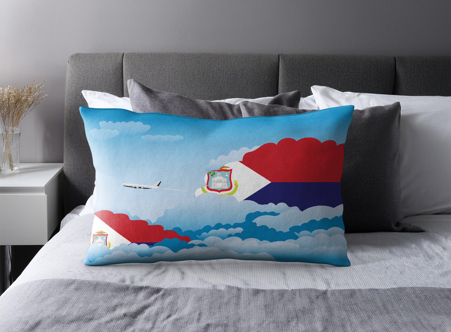 Saint Martin Day Clouds Pillow Case