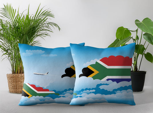 South Africa Day Clouds Pillow Case