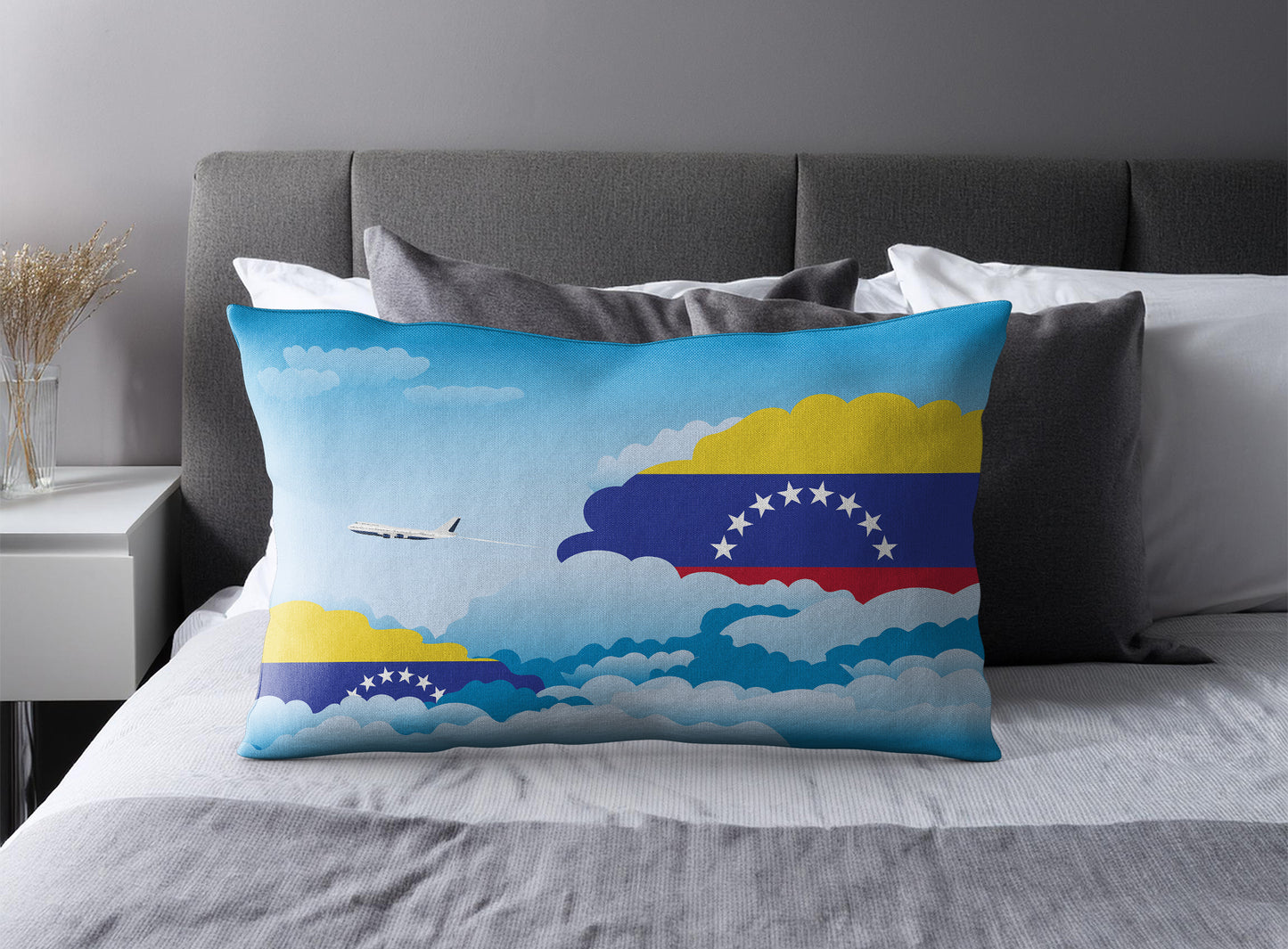 Venezuela Day Clouds Pillow Case